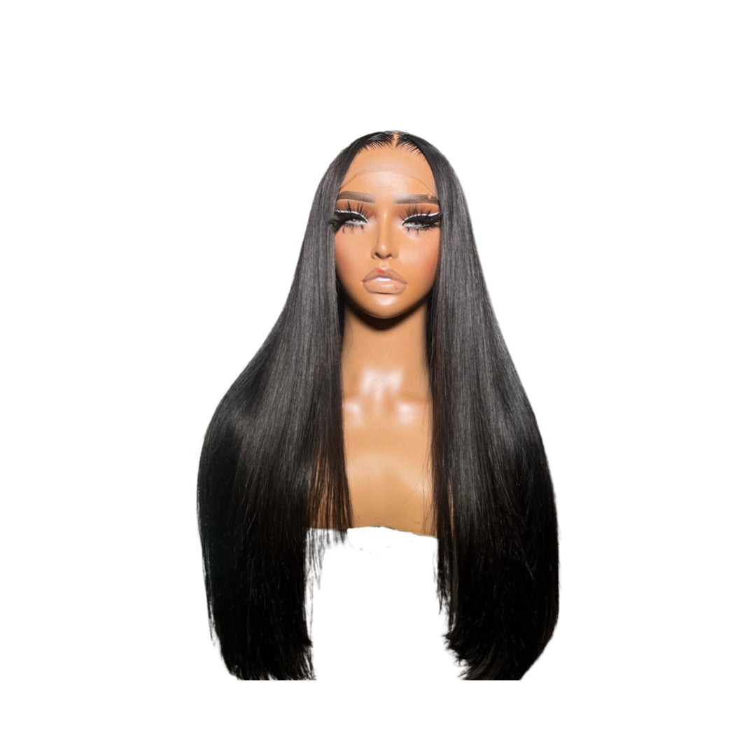 Closure Glueless Wig Unit